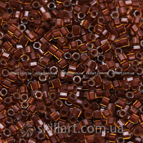 Бисер DBC-1393 Miyuki Delica Beads Cut 11/0 (рубка, темно-коричневый)